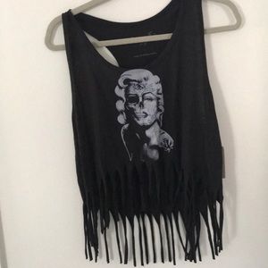 Marilyn skull tank